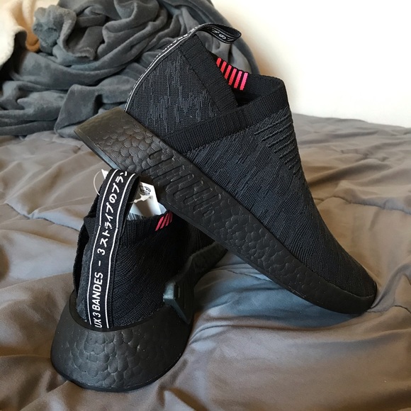 adidas nmd cs2 pk triple black